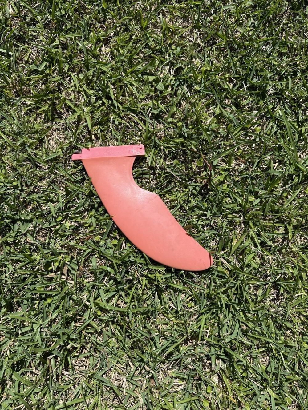 Pink Plastic Windsurf Fin